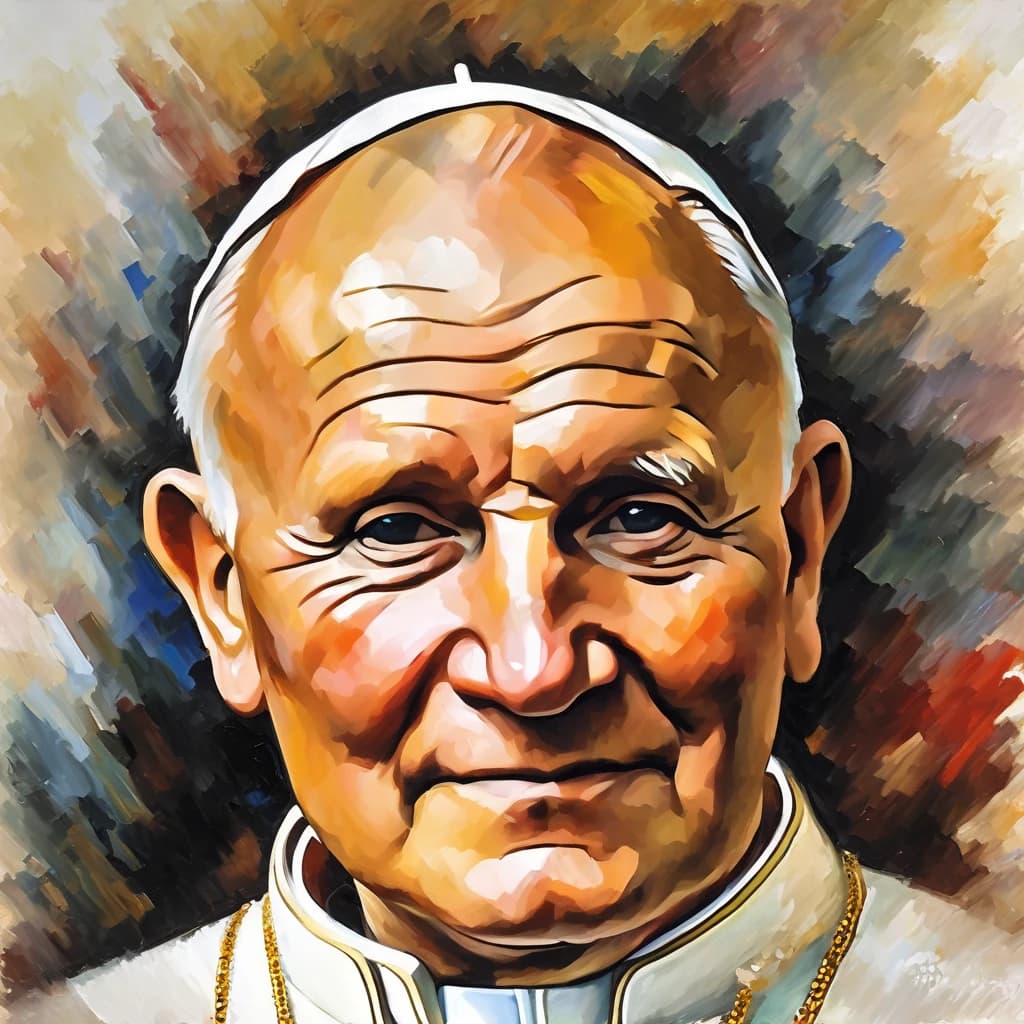 Image of St. Pope John Paul II Image of St. Pope John Paul II