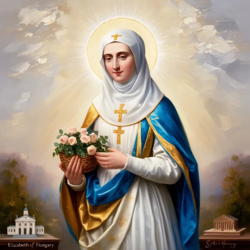 Image of St. Elizabeth of Hungary Image of St. Elizabeth of Hungary