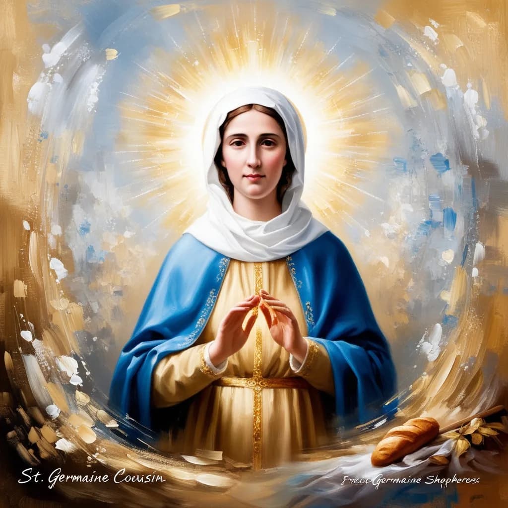 Image of St. Germaine Cousin Image of St. Germaine Cousin