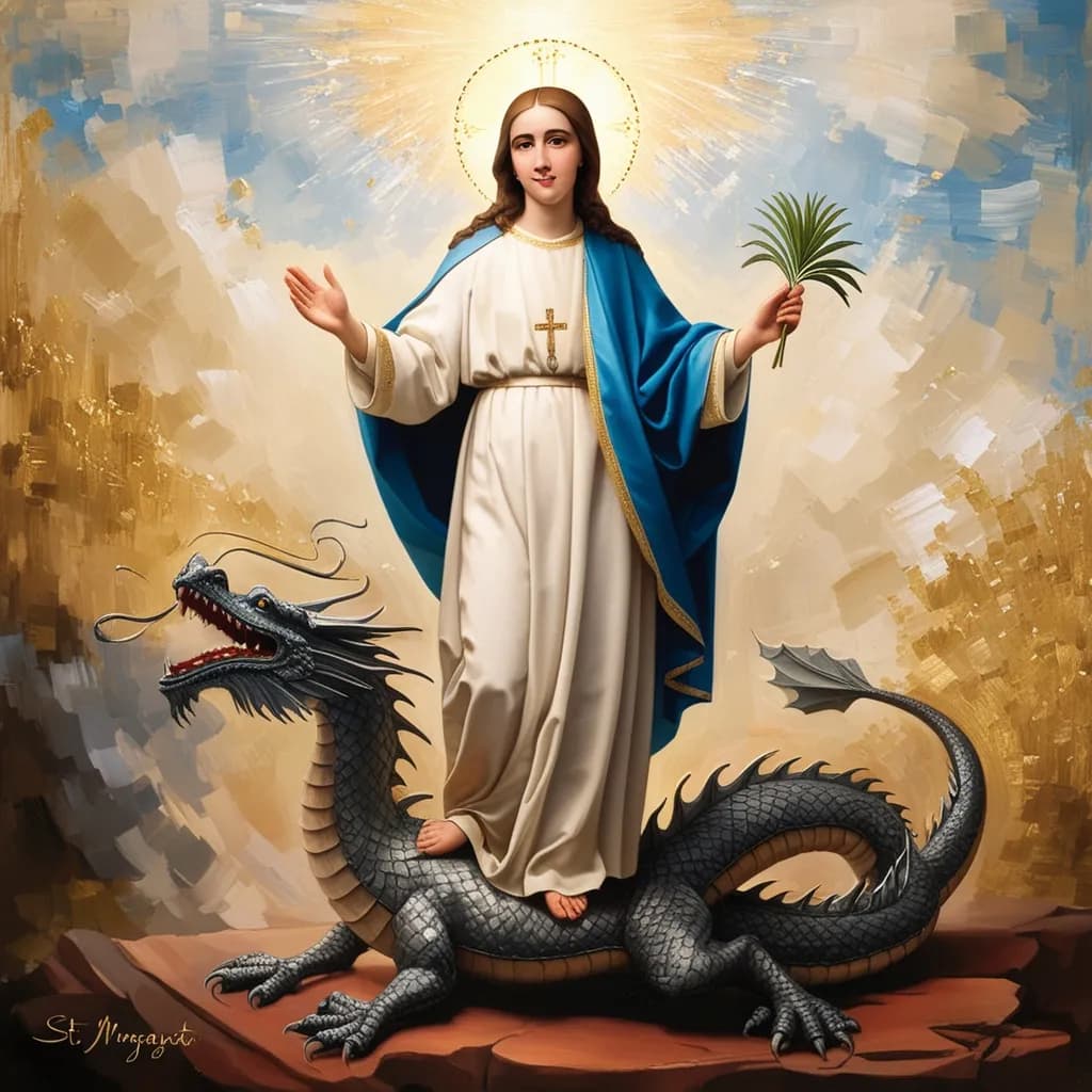 Image of St. Margaret of Antioch Image of St. Margaret of Antioch